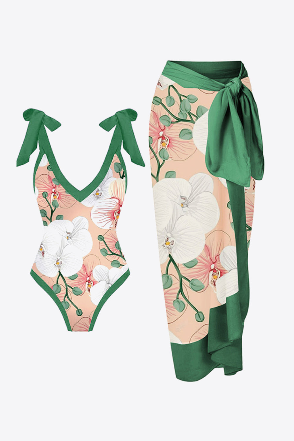 PRASINO Two-Piece Swim Set