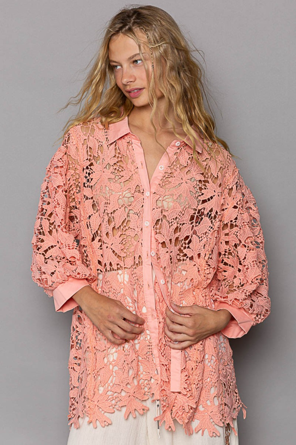 MAIA Lace Shirt