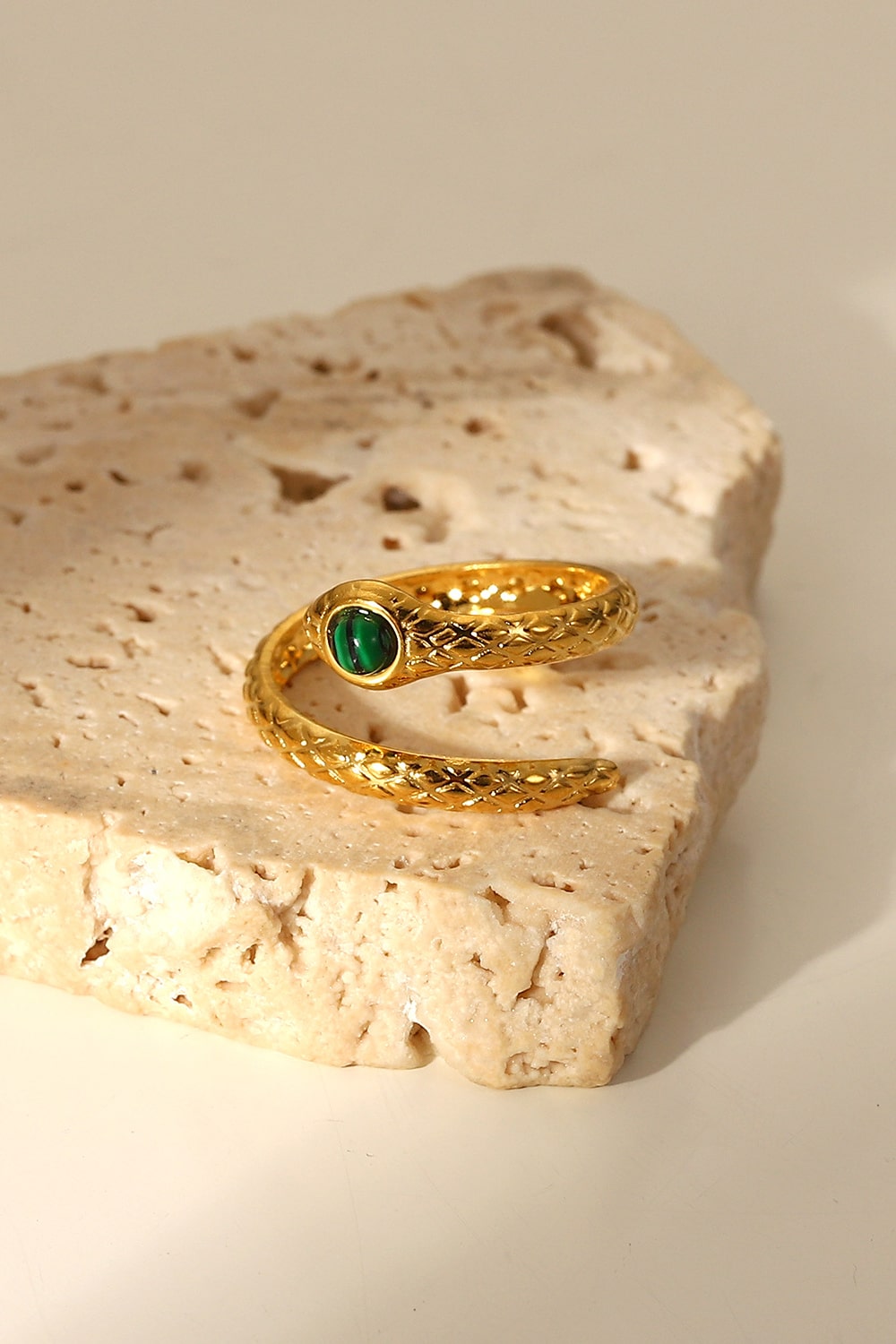 TYCHE Snake Ring