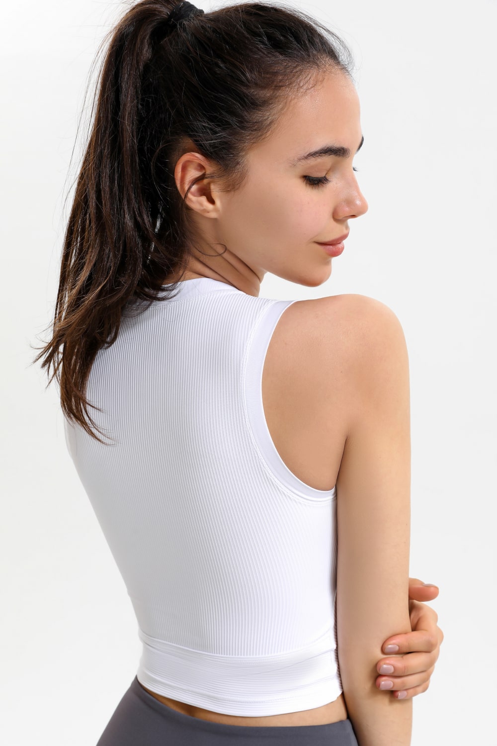 ANEE Ribbed Sports Tank